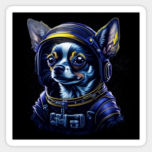 Chihuahua Space Sticker